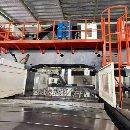德扬4米龙门加工中心，工作台2.4米4米，门宽2.7米，门.